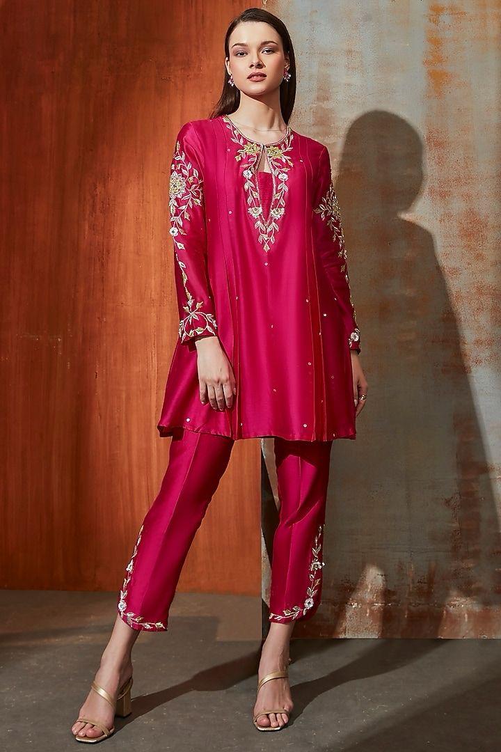 Graceful Embroidered Shalwar Suit | Made-to-Order Elegance